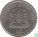 Tanzania 10 shilingi 1991 - Afbeelding 1