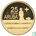 Aruba 25 florin 2006 (PROOF) "30th anniversary Flag and anthem and 20th anniversary Status Aparte" - Afbeelding 1