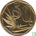 Afrique du Sud 50 cents 2009 - Image 2