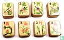 Mah Jongg Amerikaans Algemeen Kartonnen platte doos met blikken stenen 'The Ancient Chinese Game' - Afbeelding 2