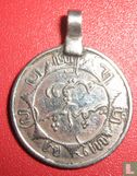1/4 Gulden Ned Indie 1941S met zilver oog - Image 2