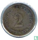 Empire allemand 2 pfennig 1875 (D) - Image 1