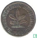 Germany 2 pfennig 1958 (D) - Image 1