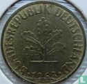 Duitsland 10 pfennig 1968 (F) - Afbeelding 1