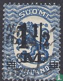 State coat of arms, with overprint - Image 1