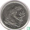 Duitsland 50 pfennig 1983 (F) - Afbeelding 1