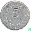 Belize 5 Cent 1993 - Bild 1