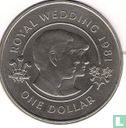 Bermuda 1 dollar 1981 "Royal Wedding of Prince Charles and Lady Diana" - Image 1