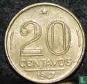 Brésil 20 centavos 1947 - Image 1