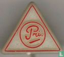 Pri (triangle) [red on cream] - Image 1