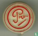 Pri (round) [red on cream] - Image 1