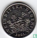 Croatian 50 lipa 2001 - Image 1