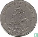 East Caribbean States 1 dollar 1991 - Image 1