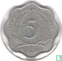 États des Caraïbes orientales 5 cents 1994 - Image 1