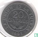 Bolivia 20 centavos 1991 - Afbeelding 1