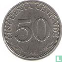 Bolivien 50 Centavo 1967 - Bild 1