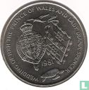 Ascension 25 pence 1981 (cuivre-nickel) "Royal Wedding of Prince Charles and Lady Diana" - Image 1
