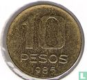 Argentine 10 pesos 1985 - Image 1