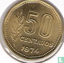 Argentinië 50 centavos 1974