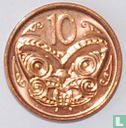 Nouvelle-Zélande 10 cents 2006 (acier recouvert de cuivre) - Image 2