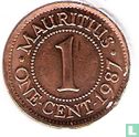 Mauritius 1 Cent 1987 - Bild 1