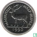 Mauritius ½ rupee 1990 - Afbeelding 1