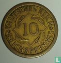 German Empire 10 reichspfennig 1929 (F) - Image 2