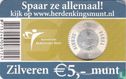 Pays-Bas 5 euro 2007 (coincard - KNM) "400th anniversary of the birth of Michiel Adriaenszoon de Ruyter" - Image 2
