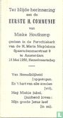 Eerste H. Communie Mieke Houtkamp - Image 2
