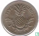 Bahamas 5 cents 1975 (without mintmark) - Image 2