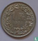 Zwitserland 1 franc 1973 - Afbeelding 1