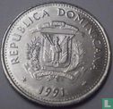 République Dominicaine 25 centavos 1991 - Image 1