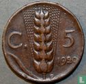 Italië 5 centesimi 1920 - Afbeelding 1