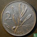 Italie 2 lire 1956 - Image 1