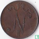 Finlande 5 penniä 1898 - Image 2