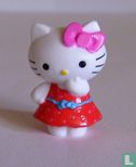 Hello Kitty met rode jurk - Afbeelding 1