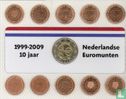 Niederlande Kombination Set 2009 "10 years of Eurocoin" - Bild 1