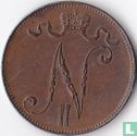 Finlande 5 penniä 1915 - Image 2