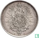 Empire allemand 1 mark 1875 (J) - Image 2