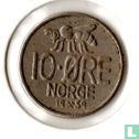 Norwegen 10 Øre 1959 - Bild 1