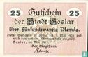 Goslar 25 Pfennig - Bild 1