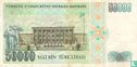 Turkije 50.000 Lira ND (1989/L1970) - Afbeelding 2