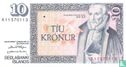IJsland 10 Kronur (D. Olafsson & J. Nordal) - Afbeelding 1