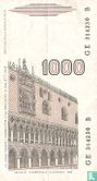 Italie 1000 lires 1992 - Image 2