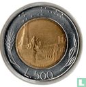 Italien 500 Lire 1995 (Bimetall) - Bild 1