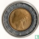 Italy 500 lire 1995 (bimetal) - Image 2