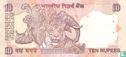 India 10 Rupees 1996 (P) - Afbeelding 2