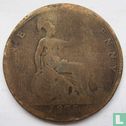 Verenigd Koninkrijk 1 penny 1875 (smal jaartal) - Afbeelding 1