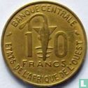 Westafrikanische Staaten 10 Franc 1971 - Bild 2