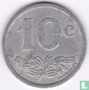 Charleville & Sedan 10 centimes 1921 - Afbeelding 2